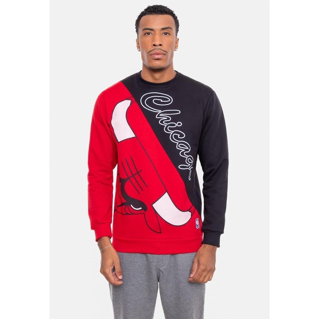 Moletom NBA Wordmark Chicago Bulls Masculino