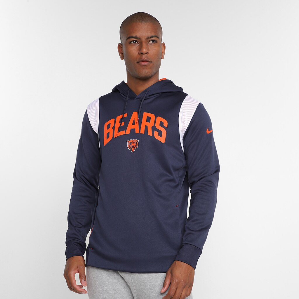 Moletom Nike NFL Chicago Bears Fleece Masculino
