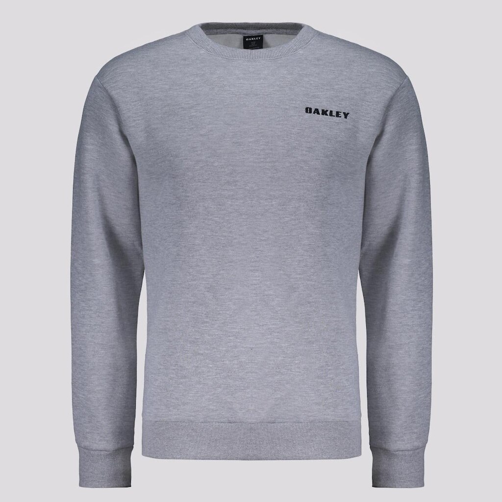 Moletom Oakley Bark Crew   Masculino