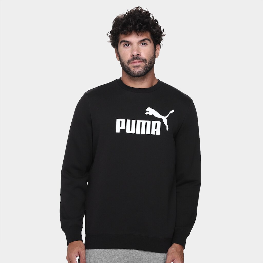 Moletom Puma No. 1 Logo Crew Masculino