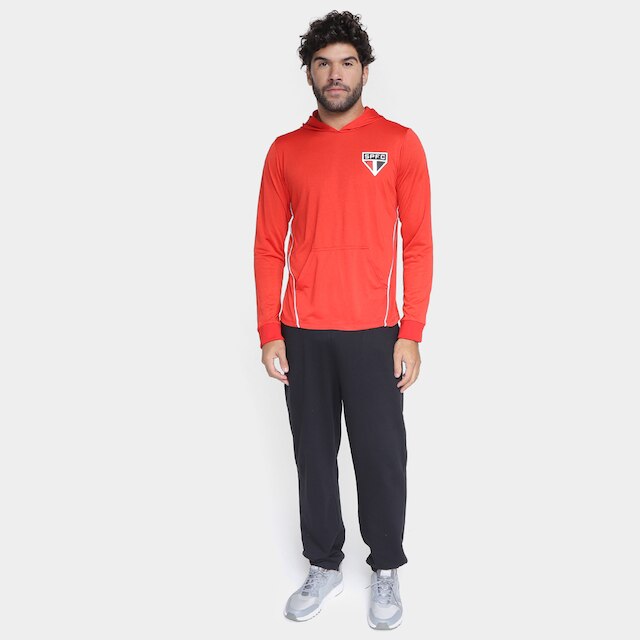 Moletom São Paulo C/ Capuz Masculino