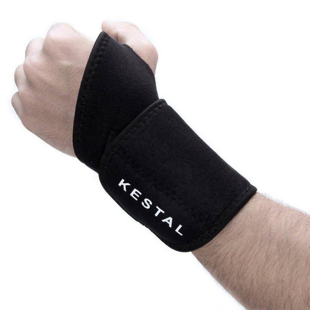 Munhequeira Kestal Ajustável Preta