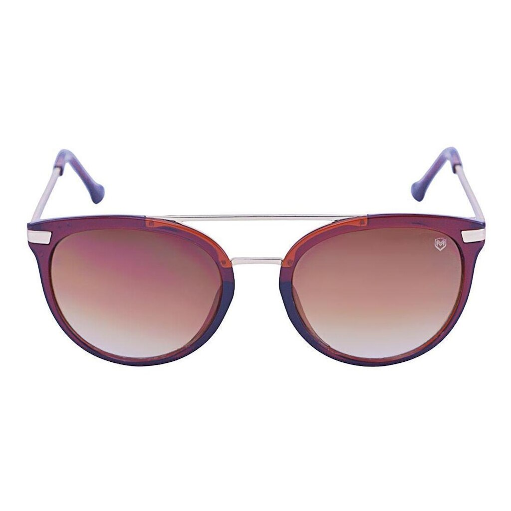 Óculos de Sol Feminino Aviador Redondo Acetato/Metal Mackage - Ophelia