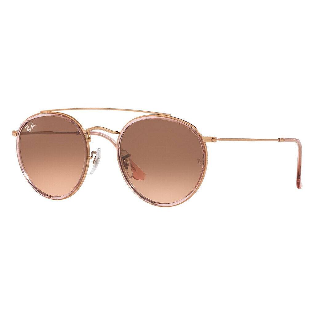 Óculos de Sol Ray Ban Round Double Bridge Gradient 0RB3647NL