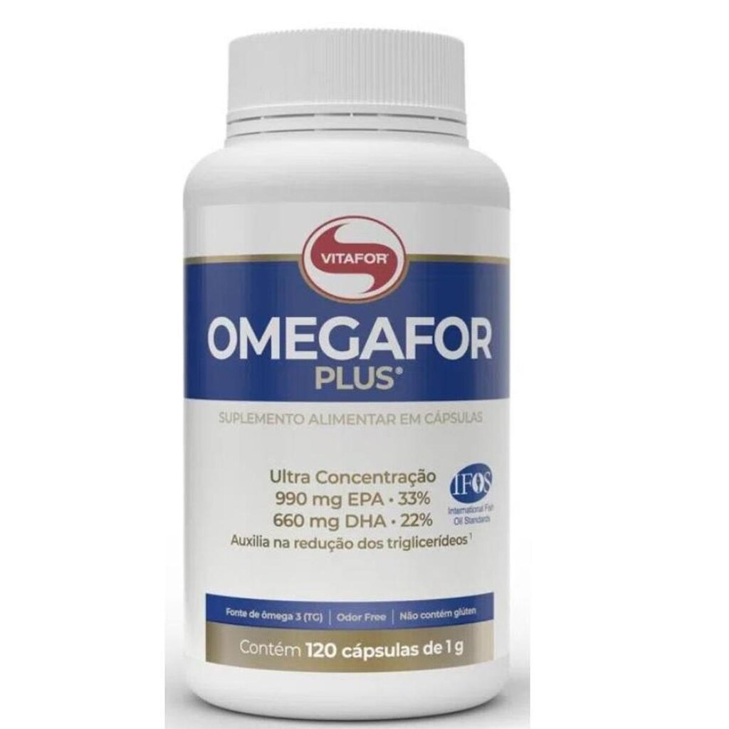 Omegafor Vitafor Cápsulas Ômega 3 Dha 660mg Epa 990mg