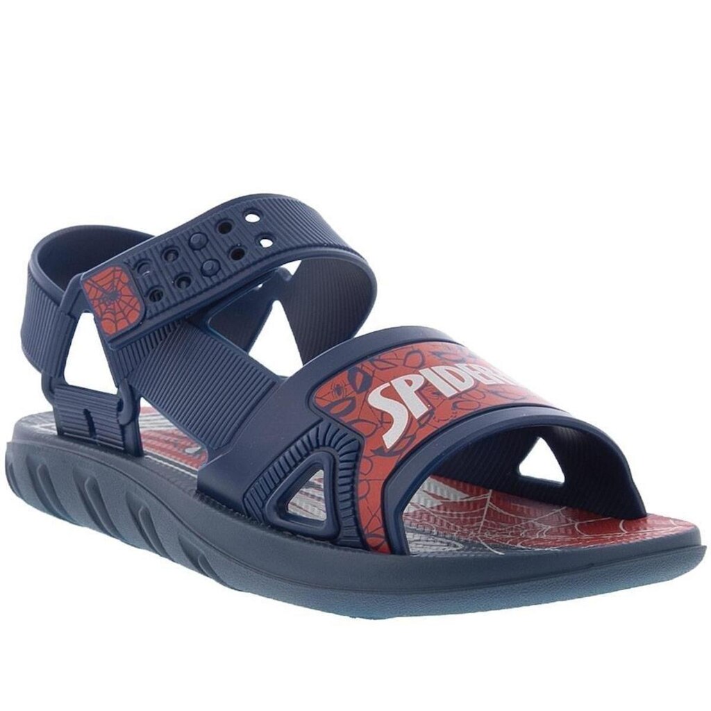 Papete Infantil Marvel Web Homem Aranha Texturizado Marinho