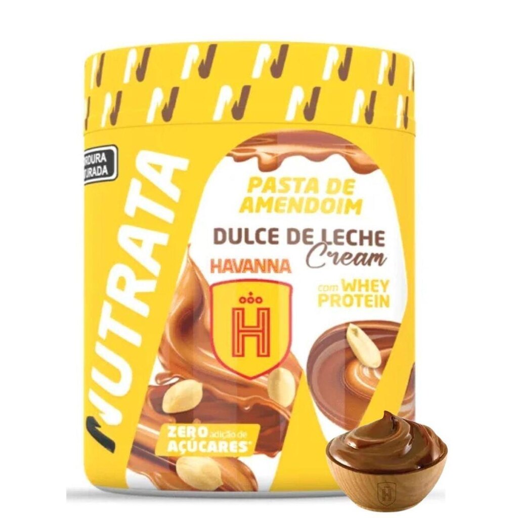 Pasta de Amendoim Doce de Leite Havanna c/ Whey Nutrata 600g