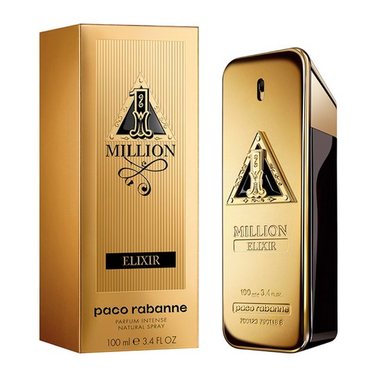 Perfume Paco Rabanne 1 Million Elixir Masculino Eau de Toilette 100ml - Incolor Menor preço em Perfume Paco Rabanne 1 Million Elixir Masculino Eau de Toilette 100ml - Incolor