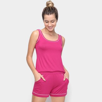 Pijama Lupo Básico Feminino 