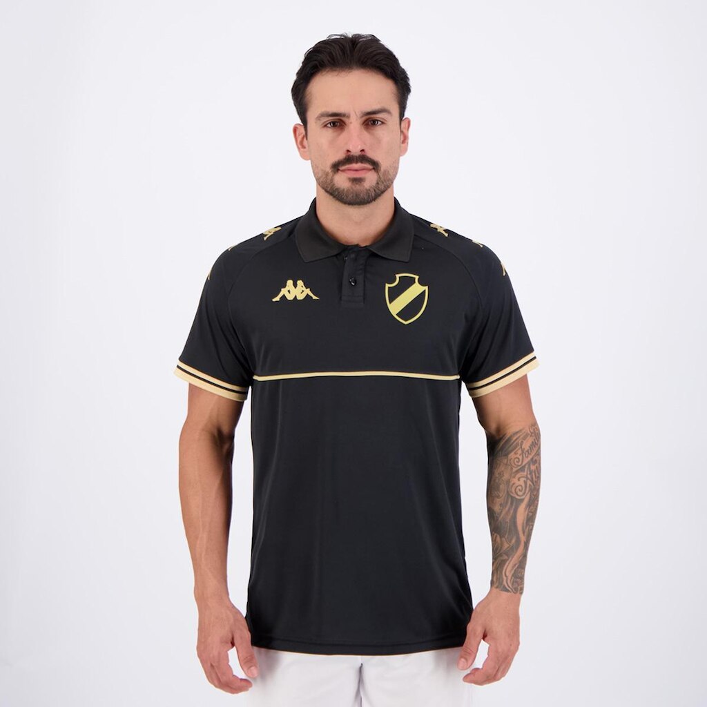 Polo Kappa Vasco Supporter Masculina