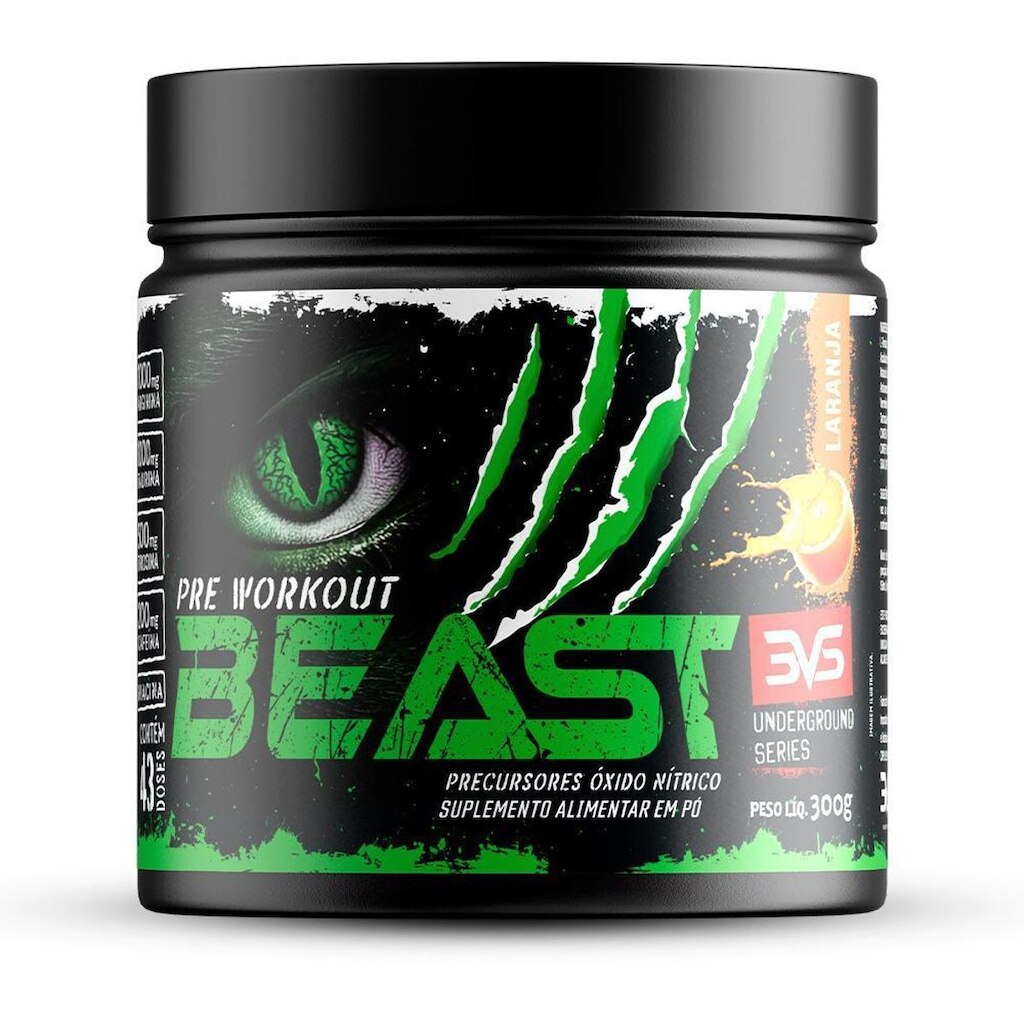 Pré Treino Beast 300g 3VS Nutrition