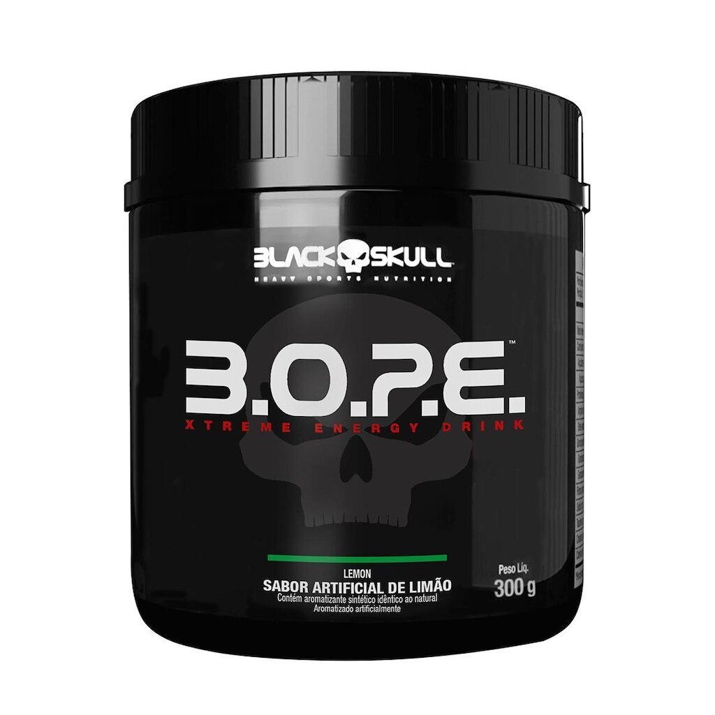 PRÉ TREINO B.O.P.E 300G - BLACK SKULL