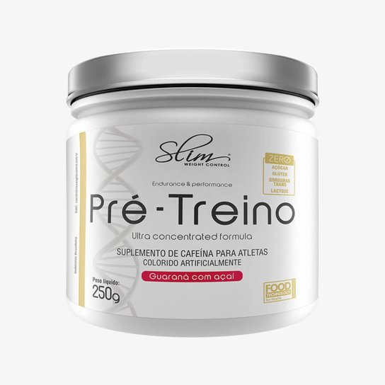 Pré-Treino Slim Ultra Concentrado 250g Menor preço em Pré-Treino Slim Ultra Concentrado 250g