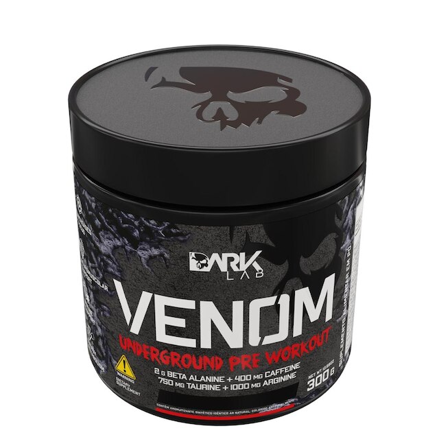 Pré Treino Venom Underground 300g Dark Lab