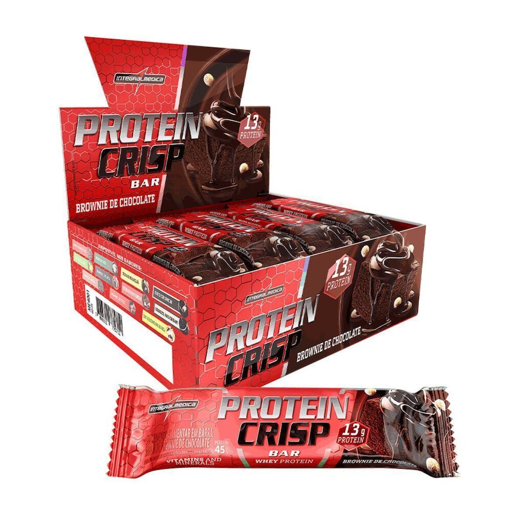Protein Crisp Bar Cx 12un - Integralmedica