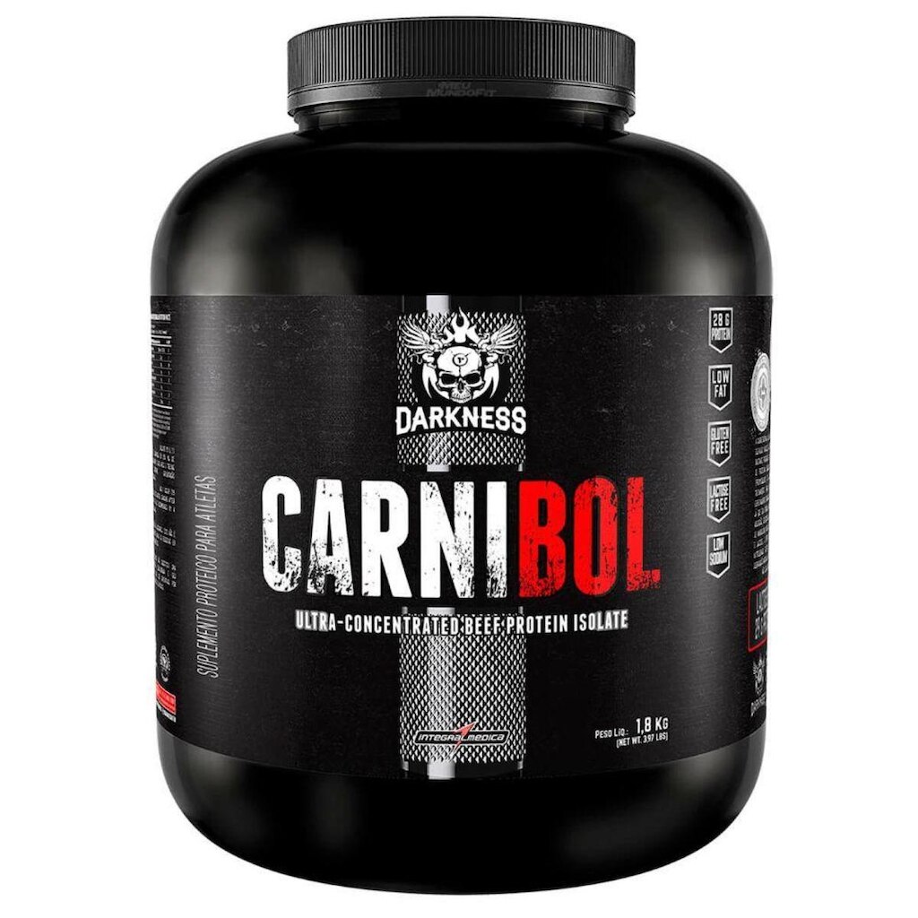 Proteina Carne Isolado Baunilha 1.8Kg - Darkness