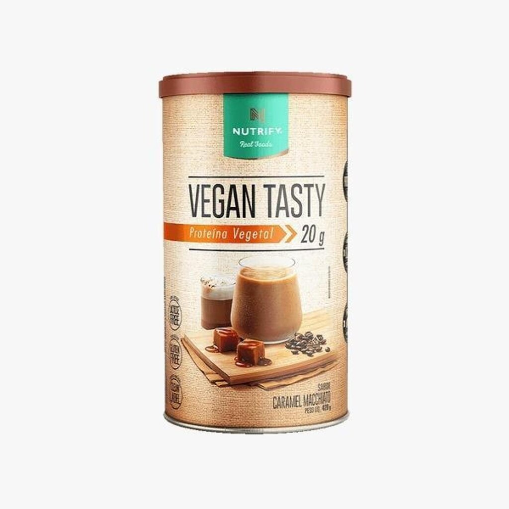 PROTEINA VEGAN TASTY 420G - NUTRIFY