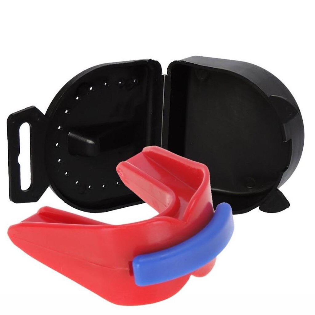 Protetor Bucal Duplo Moldável C/ Estojo P/ Muay Thai, Boxe, Mma