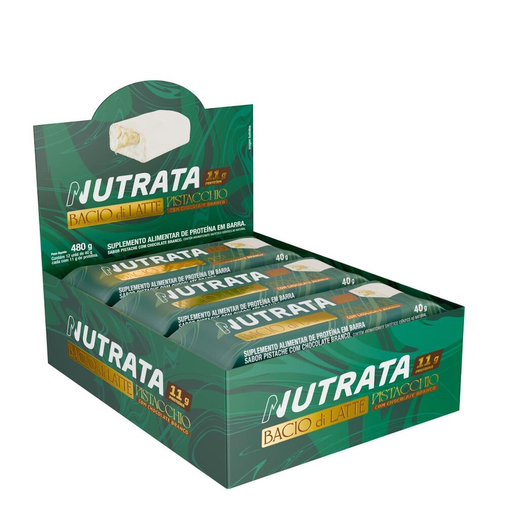 Protobar 40g 12 unidades Pistache Nutrata