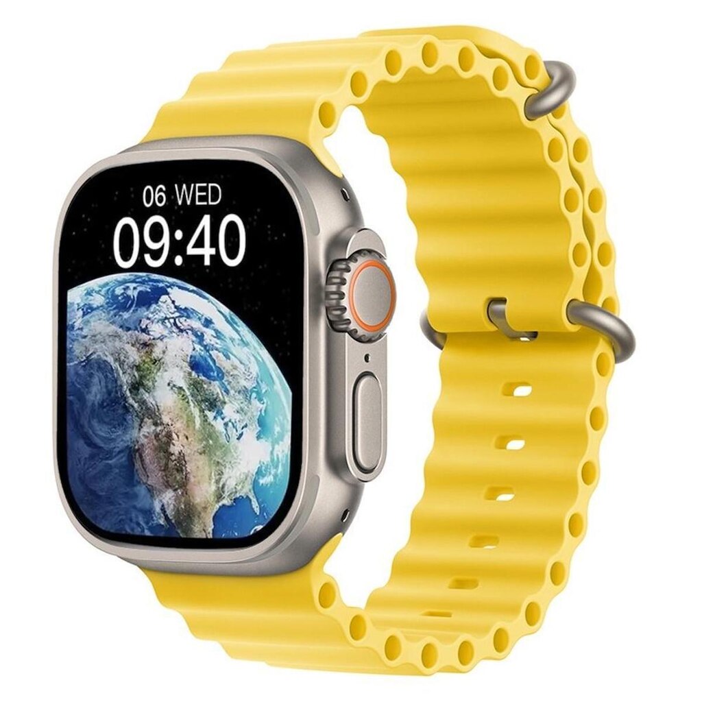 Pulseira Silicone Ondulada Oceano (42mm a 49mm) para Smartwatch Series Ultra