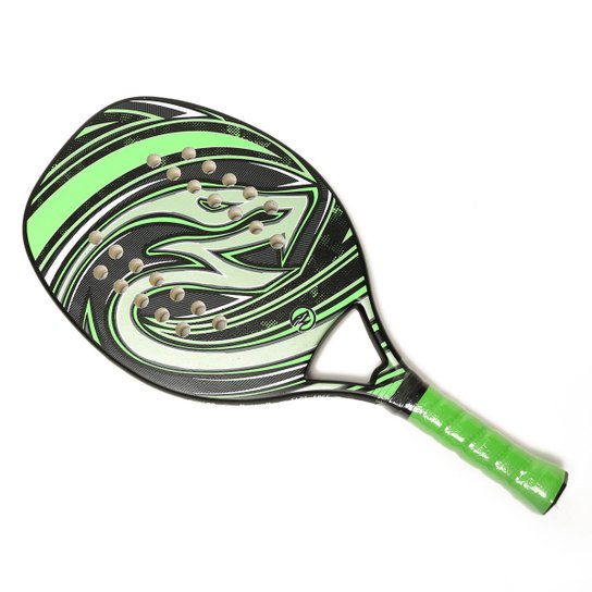 Raquete de Beach Tennis Naja - Standard 2.0 - Verde Limão+Preto