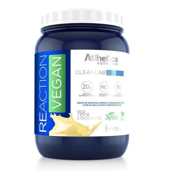 Reaction Vegan 720g - Atlhetica Nutrition -
