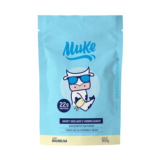 Refil Whey Protein Isolado e Hidrolisado Mais Muke Pós-Treino - 900g 