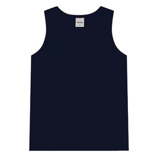 Regata Básica Infantil Feminina Rovitex Kids Azul