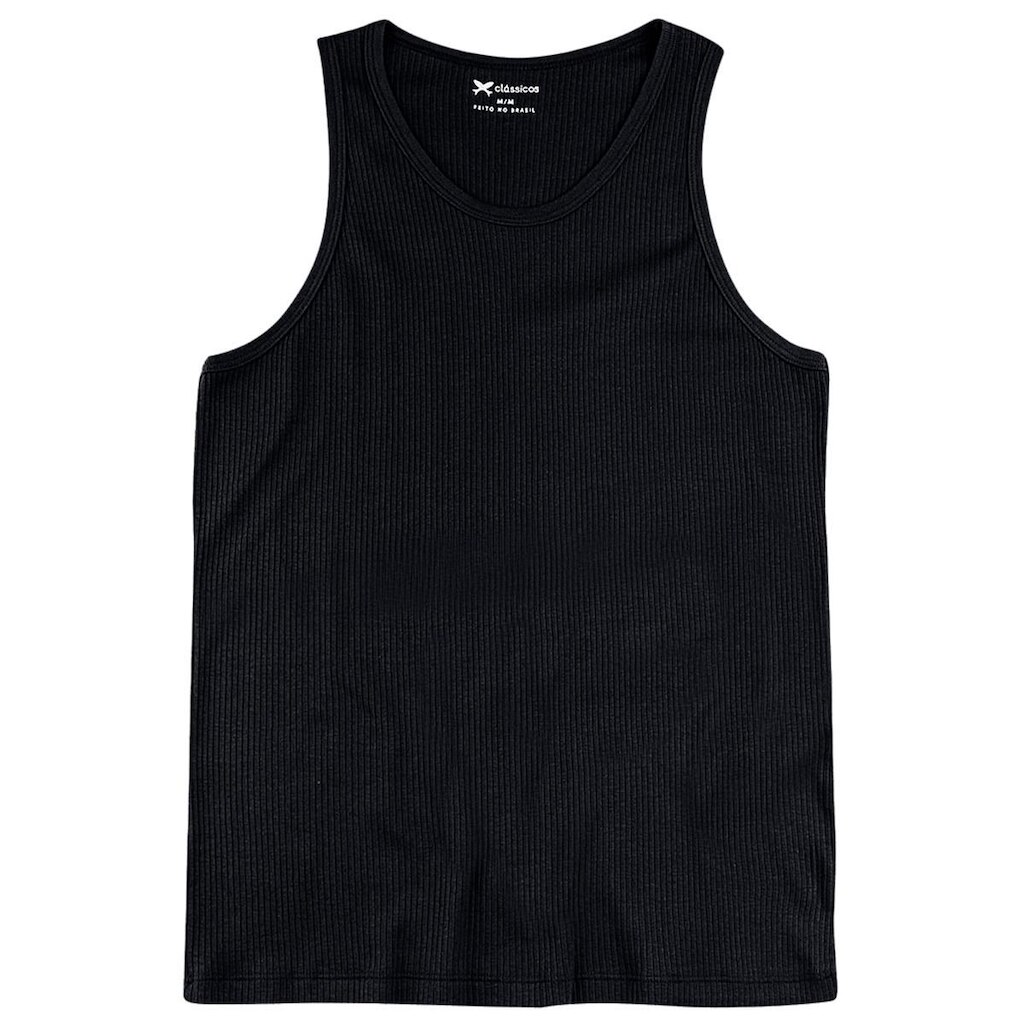 Regata Básica Slim Em Ribana Masculina