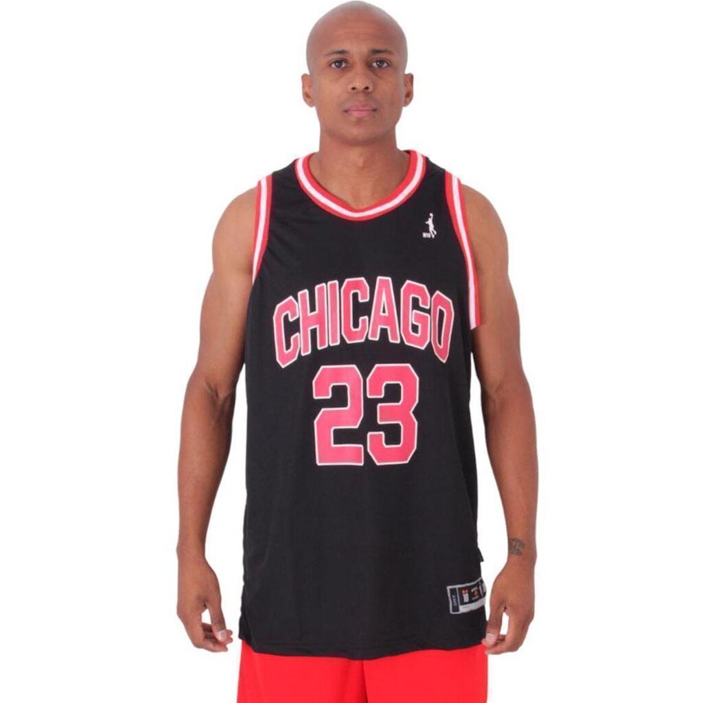Regata Basquete Masculina M10 Classic Chicago 23