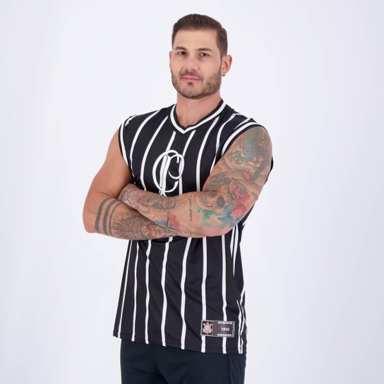 Regata Corinthians Basquete CP Preta e Branca