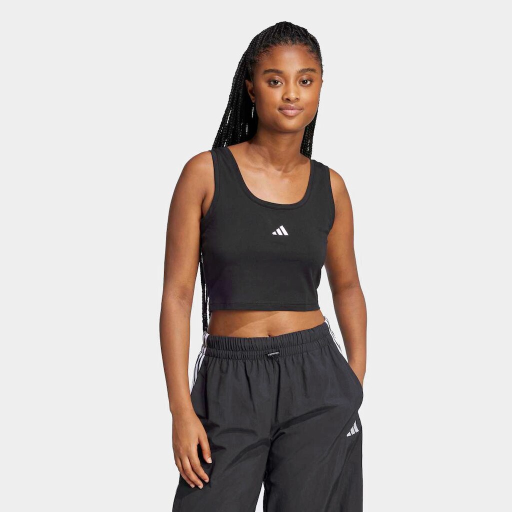 Regata Cropped Adidas Small Logo Feminina