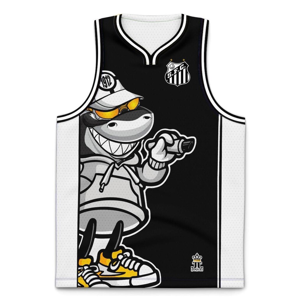 Regata do Santos - Jotaz - Mascote grafiteiro - Masculino