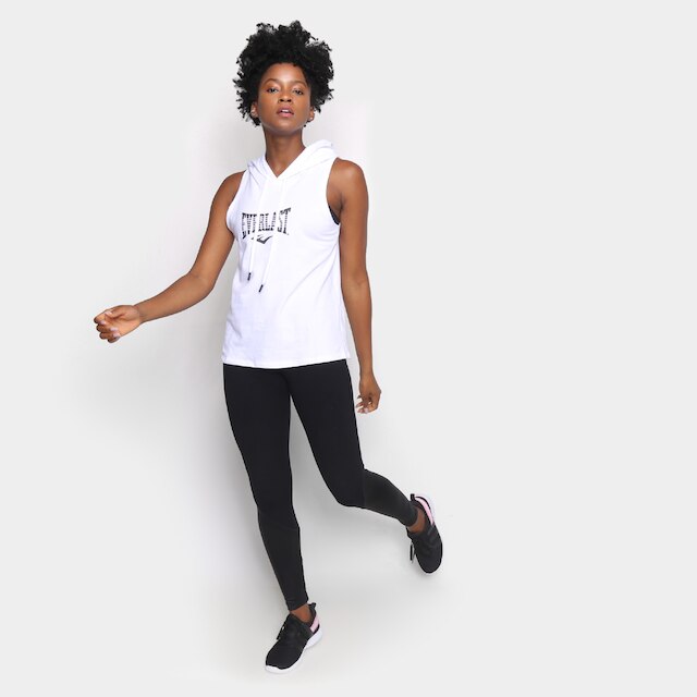 Regata Everlast Logo Capuz Feminina