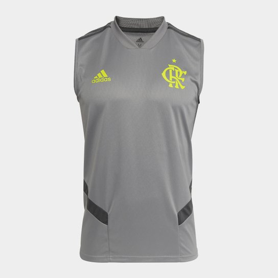 Regata Flamengo Adidas Treino Masculina - Cinza é ruim? Regata Flamengo Adidas Treino Masculina - Cinza é boa?