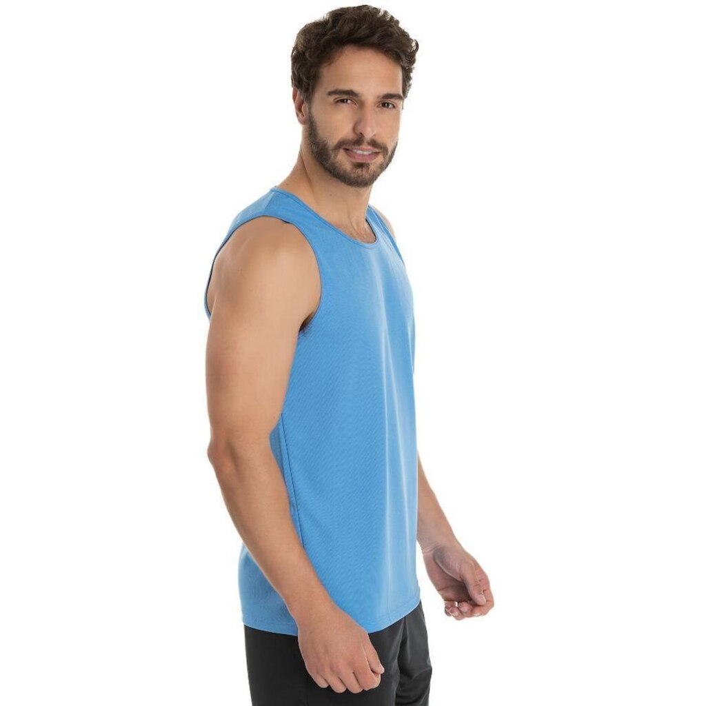 Regata Masculina Dry Proteção UV Academia Treino