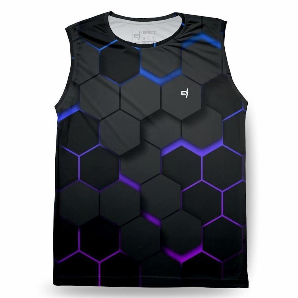 Regata Masculina Estampada Esportiva Proteção UV50