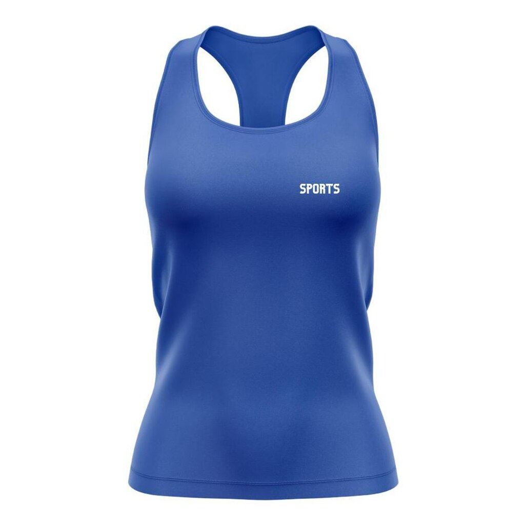 Regata Nadador Feminina Dry Proteção Solar Estampada Sports