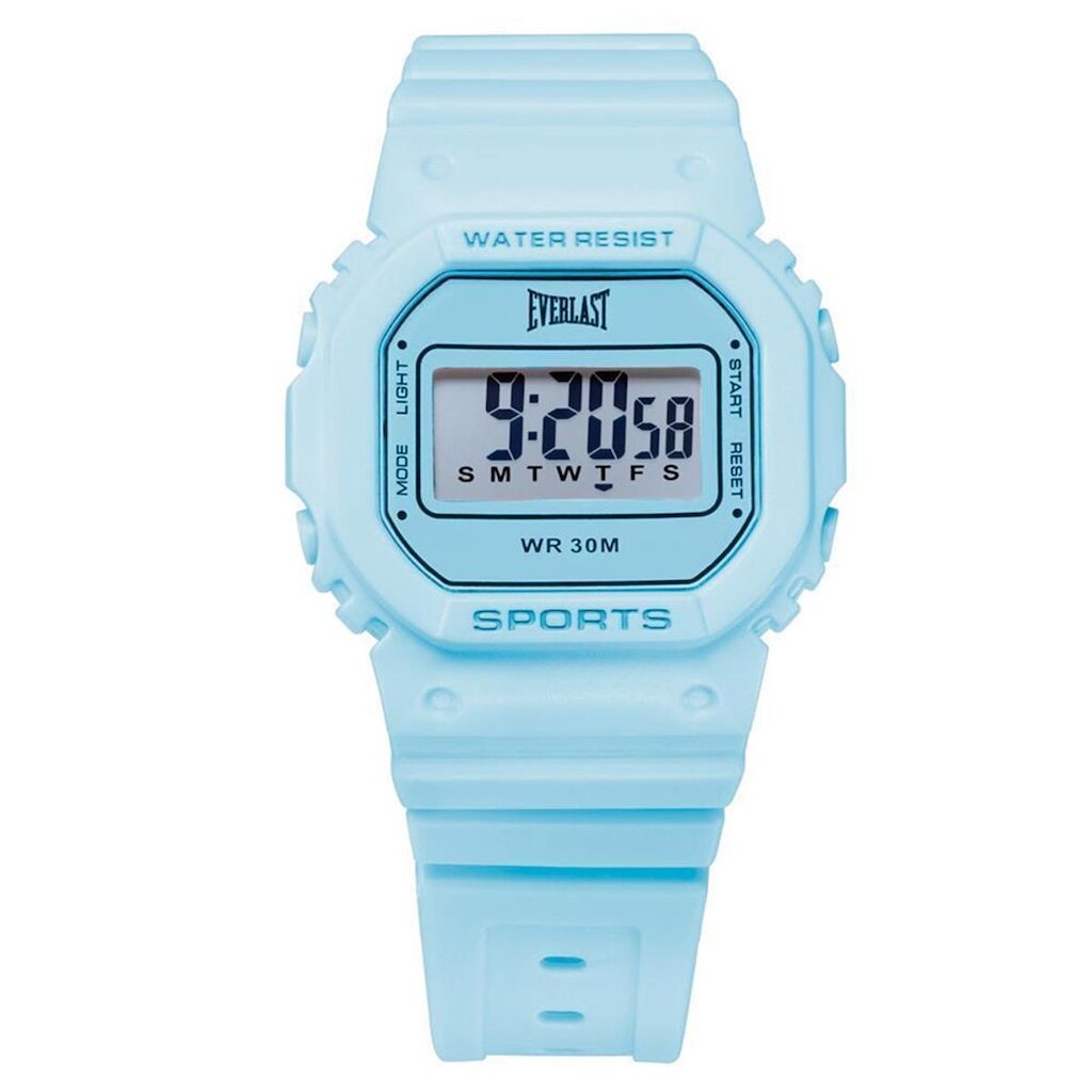 Relógio Pulso Masculino Feminino Everlast Digital Esporte