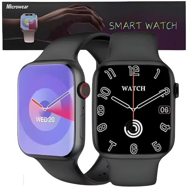 Relogio Smart Watch W29s Pro Original Microwear Serie 9 Android iOS Nfc Gps Masculino Feminino