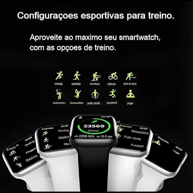 Relógio Smartwatch S10 Pro X Series 10 Lançamento 2025 Nfc Cor: