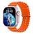 Relógio Smartwatch Ultra 9 Plus 49mm Lançamento 2024 Nfc Amoled Gps Original - Microwear Cor: - Laranja