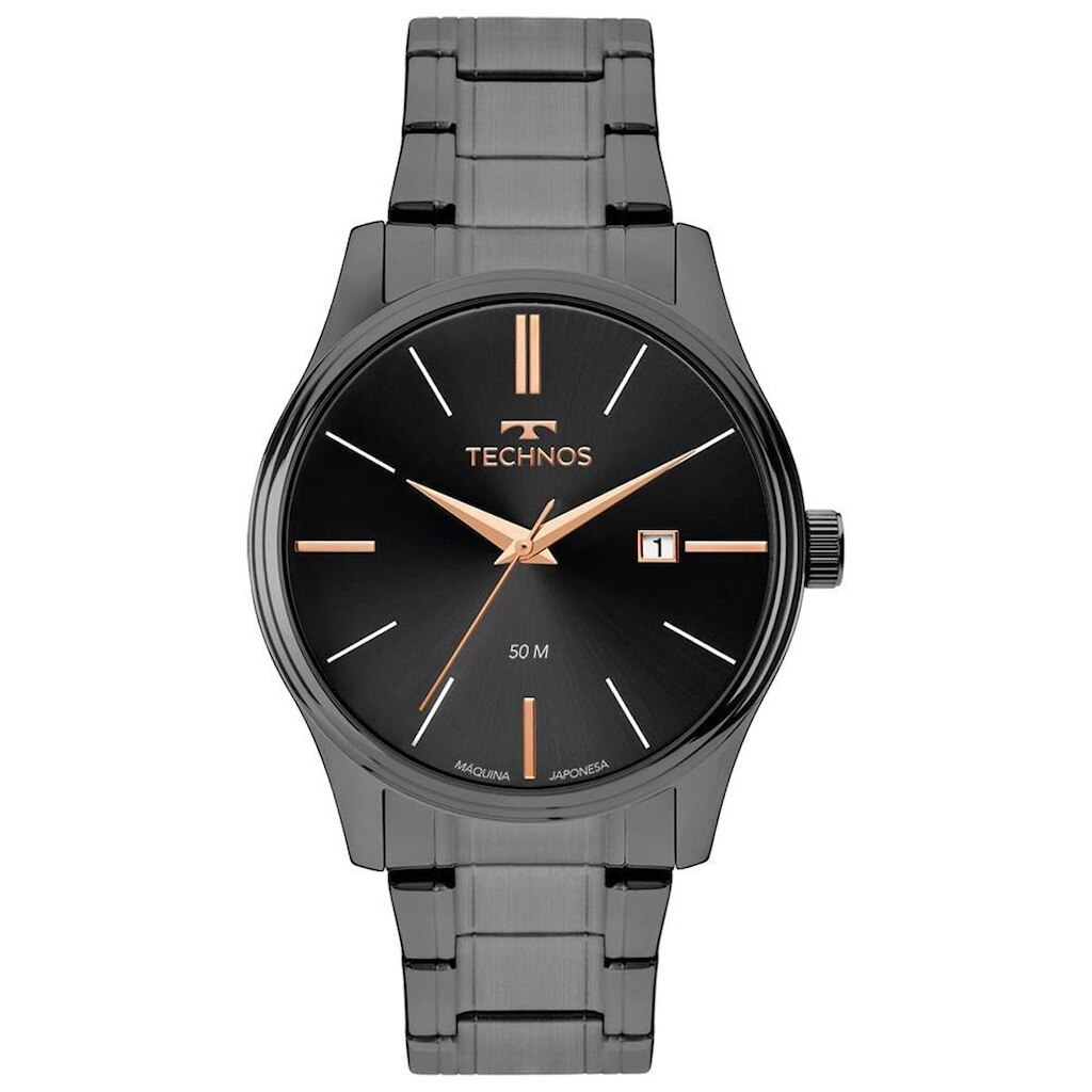 Relógio Technos Masculino Steel Grafite - 2115UBM/1P