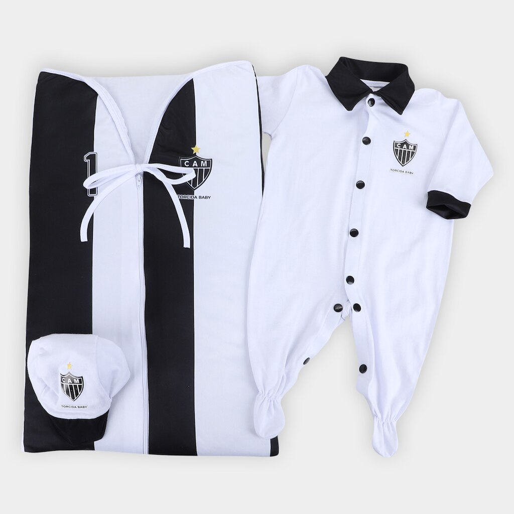 Saída de Maternidade Atlético Mineiro Recém-nascido