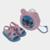 Sandália Bebê Grendene Disney Puff Bag Menina - Azul+Rosa
