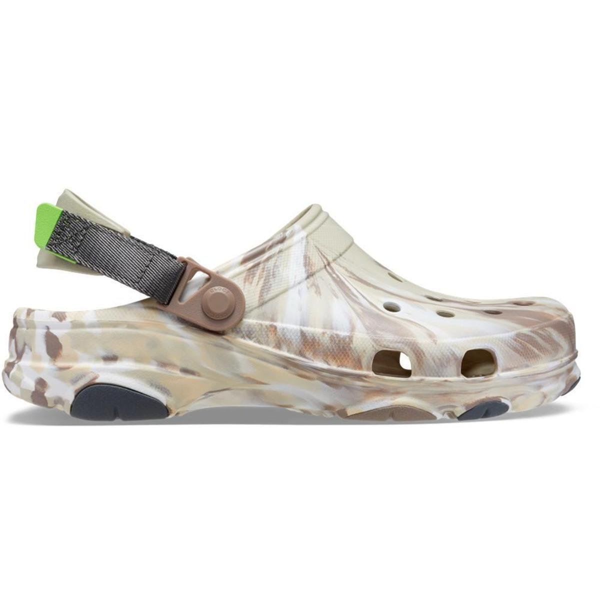 Sandália crocs classic all terrian marbled clog bone/multi Menor preço em Sandália crocs classic all terrian marbled clog bone/multi