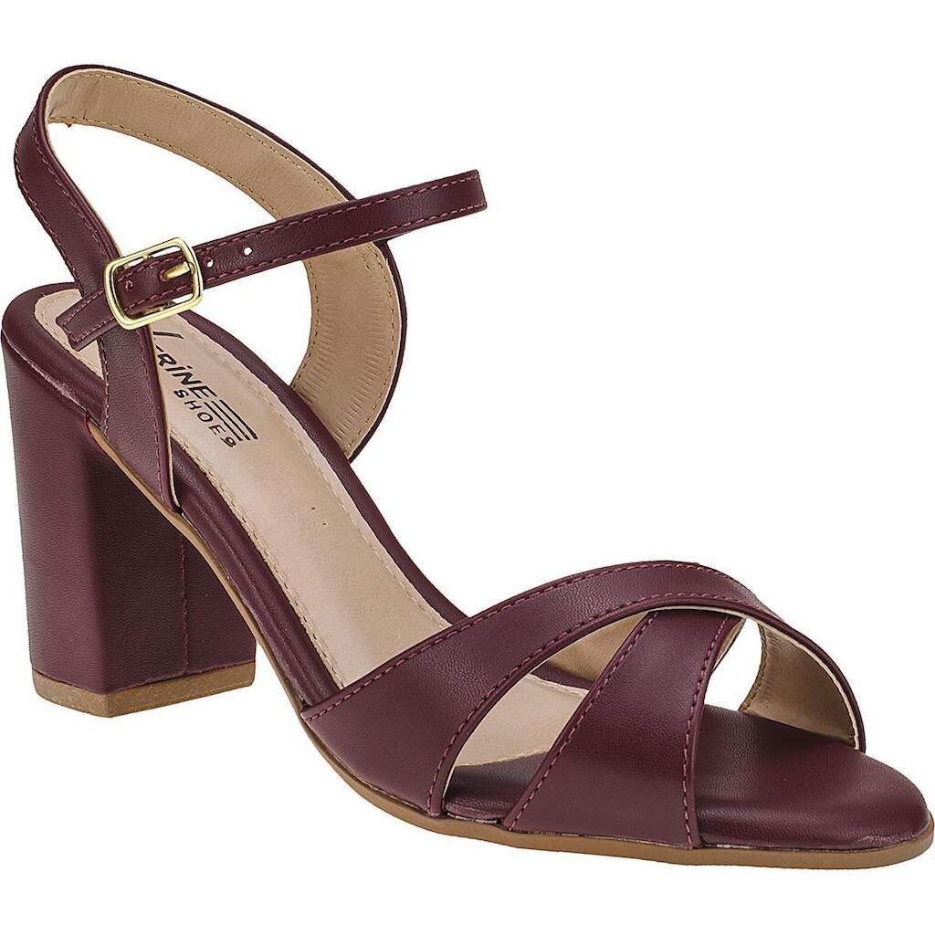 Sandália de Salto Bloco Casual Vitrine shoes