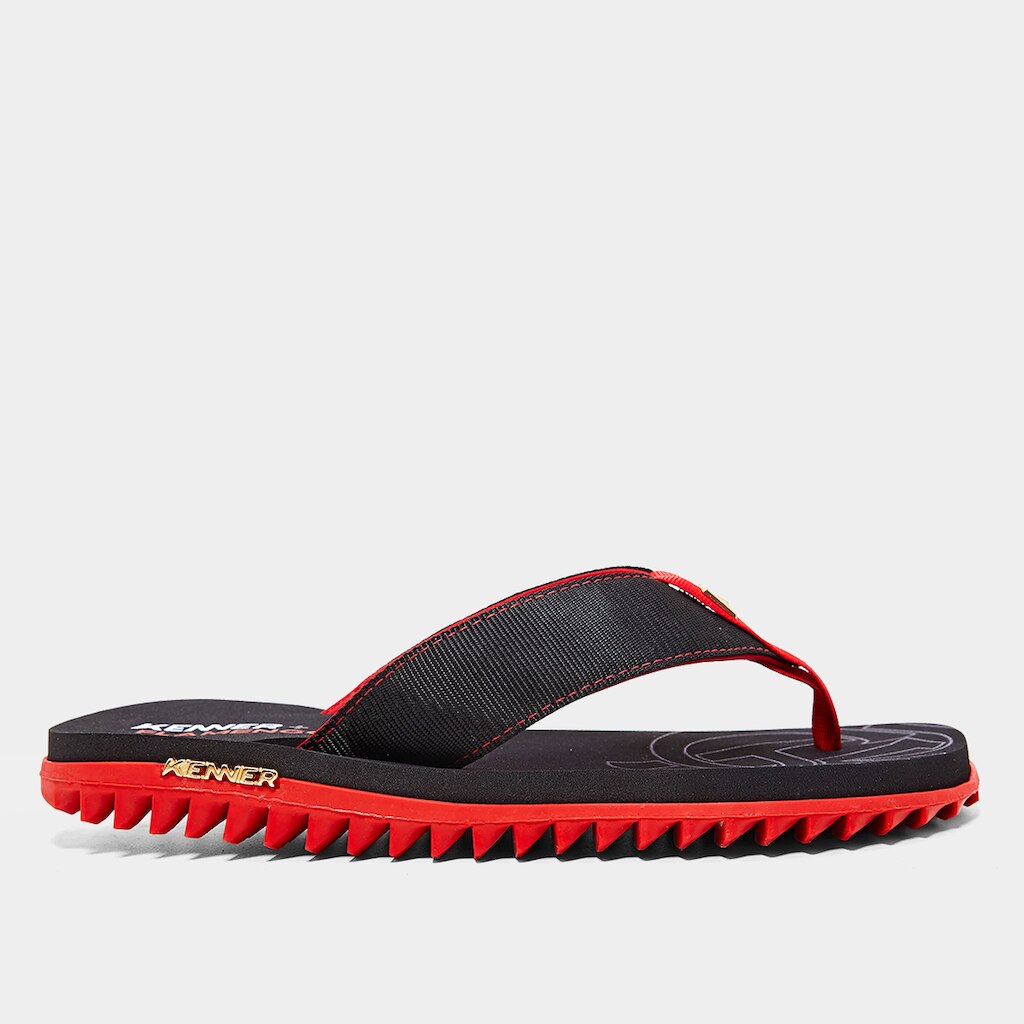 Sandália Kenner Flamengo Kivah Masculina