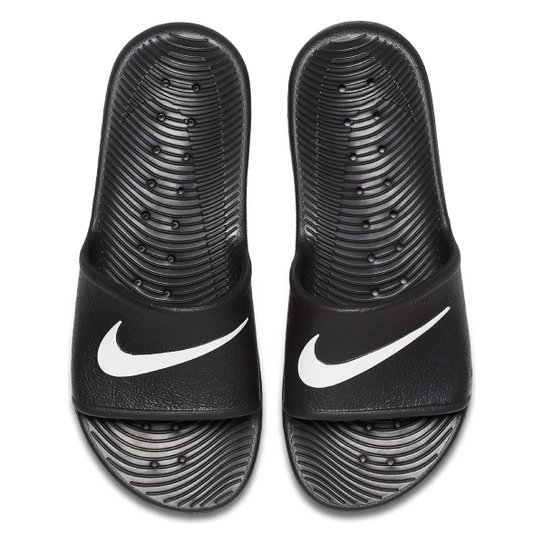 Sandália Nike Kawa Shower - Preto+Branco