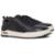 Sapatênis Democrata Masculino Denim Mike Couro - Preto